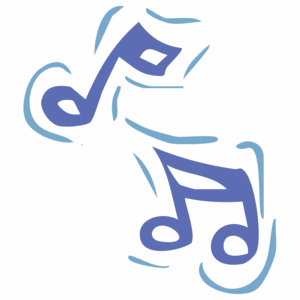 music notes illustration