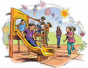 playground illustration js