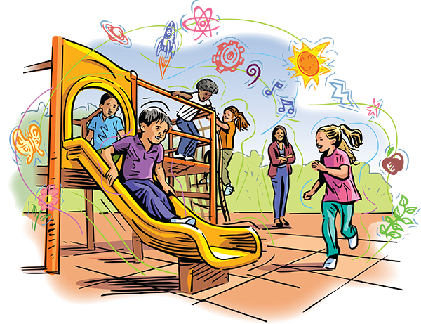 playground illustration js